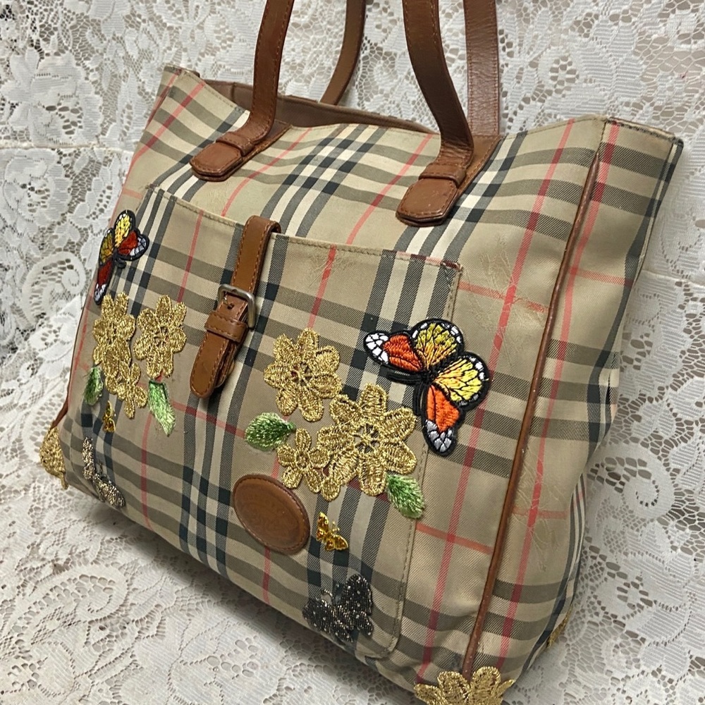 Burberry Nova Check Hand-Shoulder Bag Tote - Picture 3 of 15
